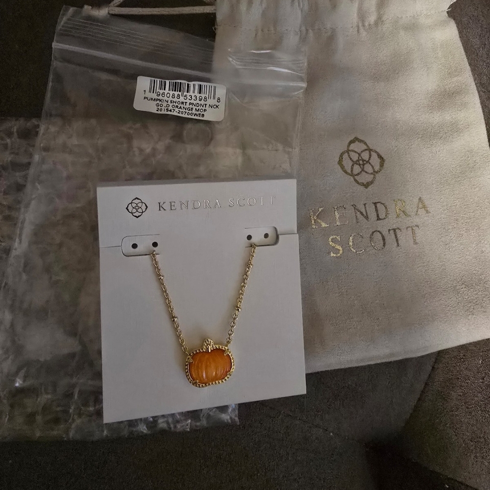 Kendra Scott Pumpkin Neclace